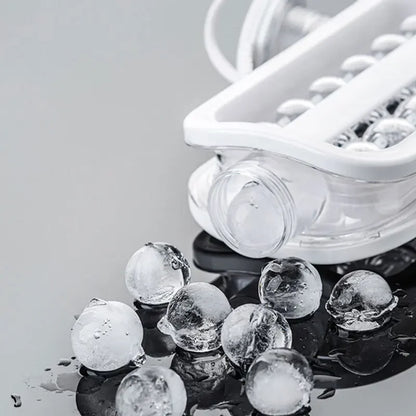 Ice Hockey Pot 2-In-1 Silicone Mold Foldable Ice Box Ice Block Ice Hockey Mold Whiskey Ice Block Mold Making Mold Kitchen Tools